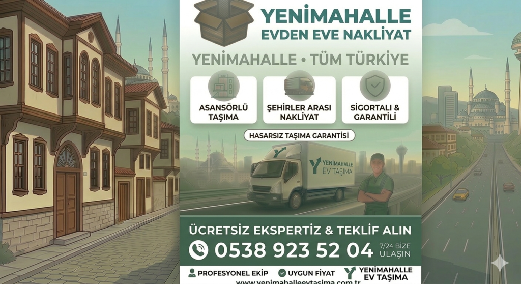 Yenimahalle Nakliyat Mamak Ev Taşıma Firması