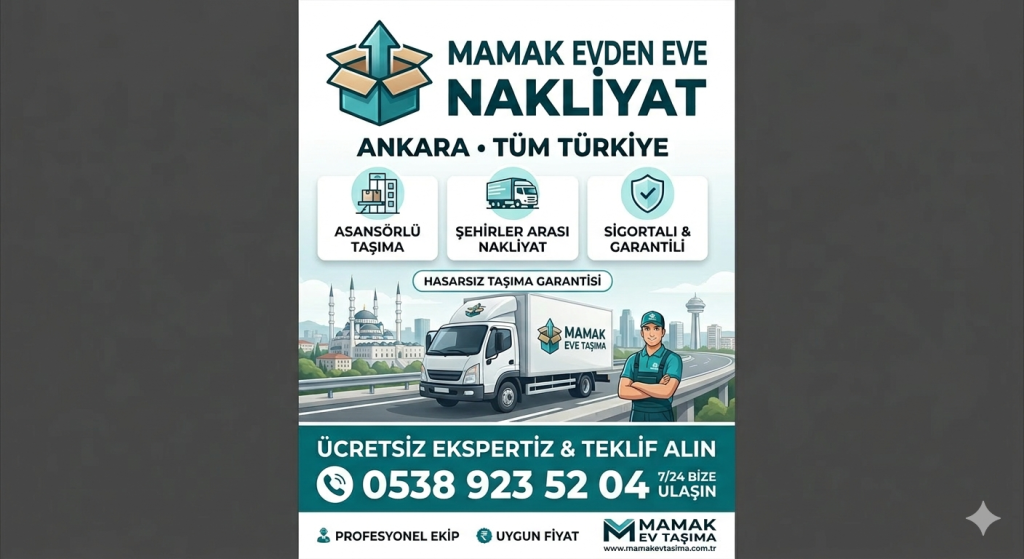 Mamak Nakliyat Mamak Ev Taşıma Firması