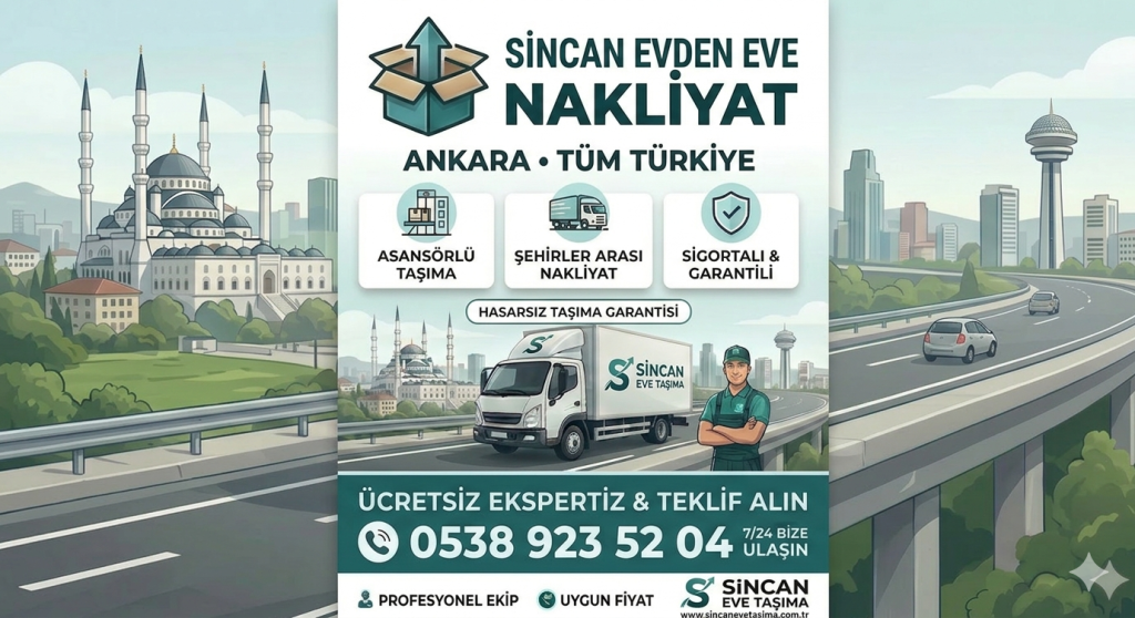 Sincan Nakliyat Mamak Ev Taşıma Firması